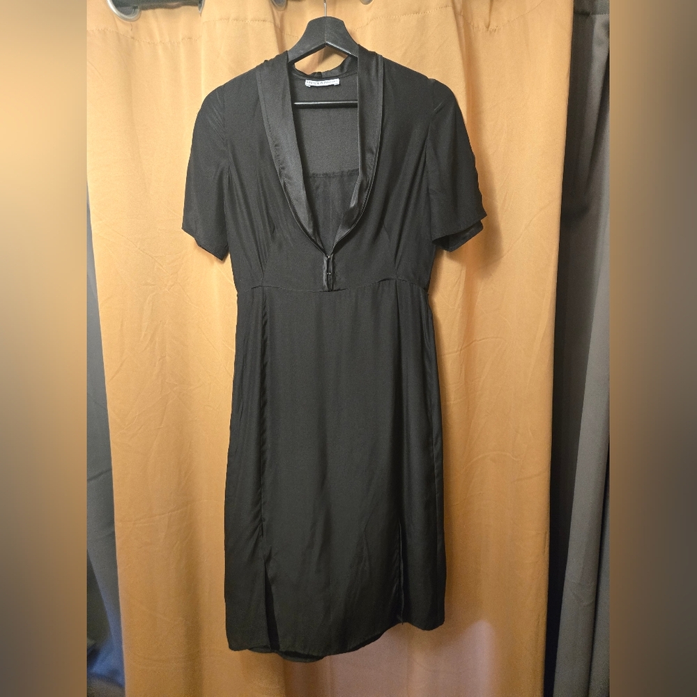 New Inclan Studios Size Medium Dress Black